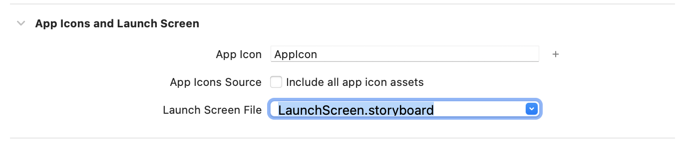 React Native App Icons and Launch Screen