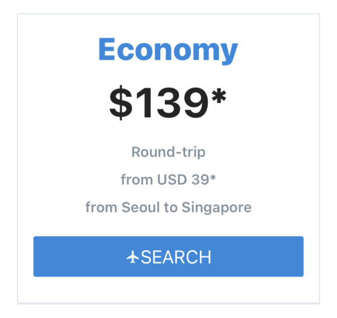 react native elements pricing card
