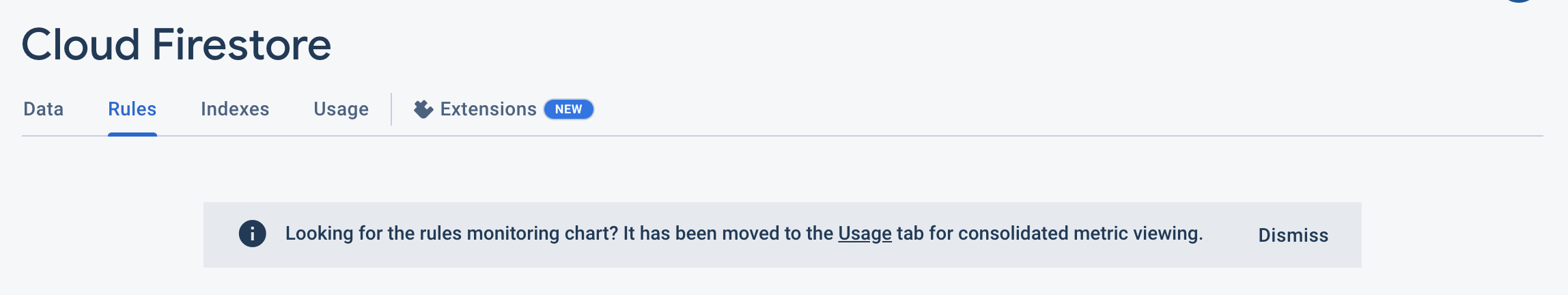 Firestore Database Rules