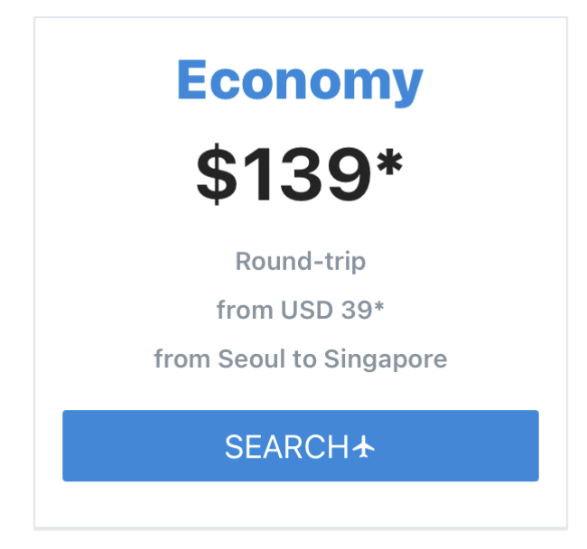 react native elements pricing card